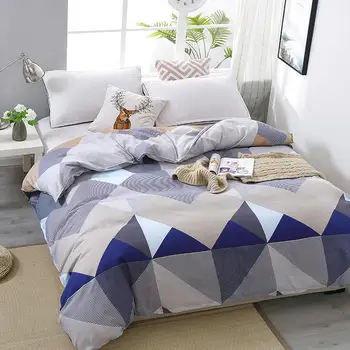 

2020 new 1 pcs bed set PolyesterCotton Duvet/Quilt/Blanket Cover Queen King Twin Size Comforter Cover 180*220/200*230cm