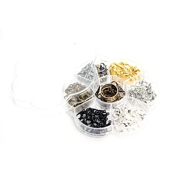 

140pcs Jewelry Findings Kit Assorted Claw Lobsters Clasps for Jewelry Making