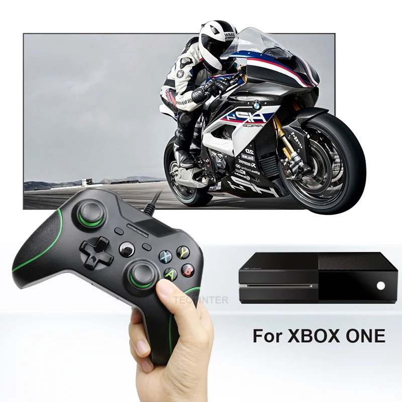 Проводной USB контроллер для Xbox One видео геймпад Microsoft S Joypad Windows PC|wired controller|joystick