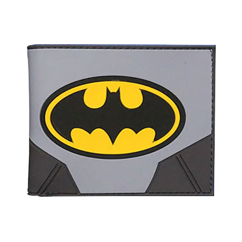 Дизайнер, бумажник «Бэтмен», комиксы, анимация, логотип, кошельки для мужчин и женщин, цена в долларах, сумки для карт, кожа, ПВХ, короткий кошелек - Цвет: B-14