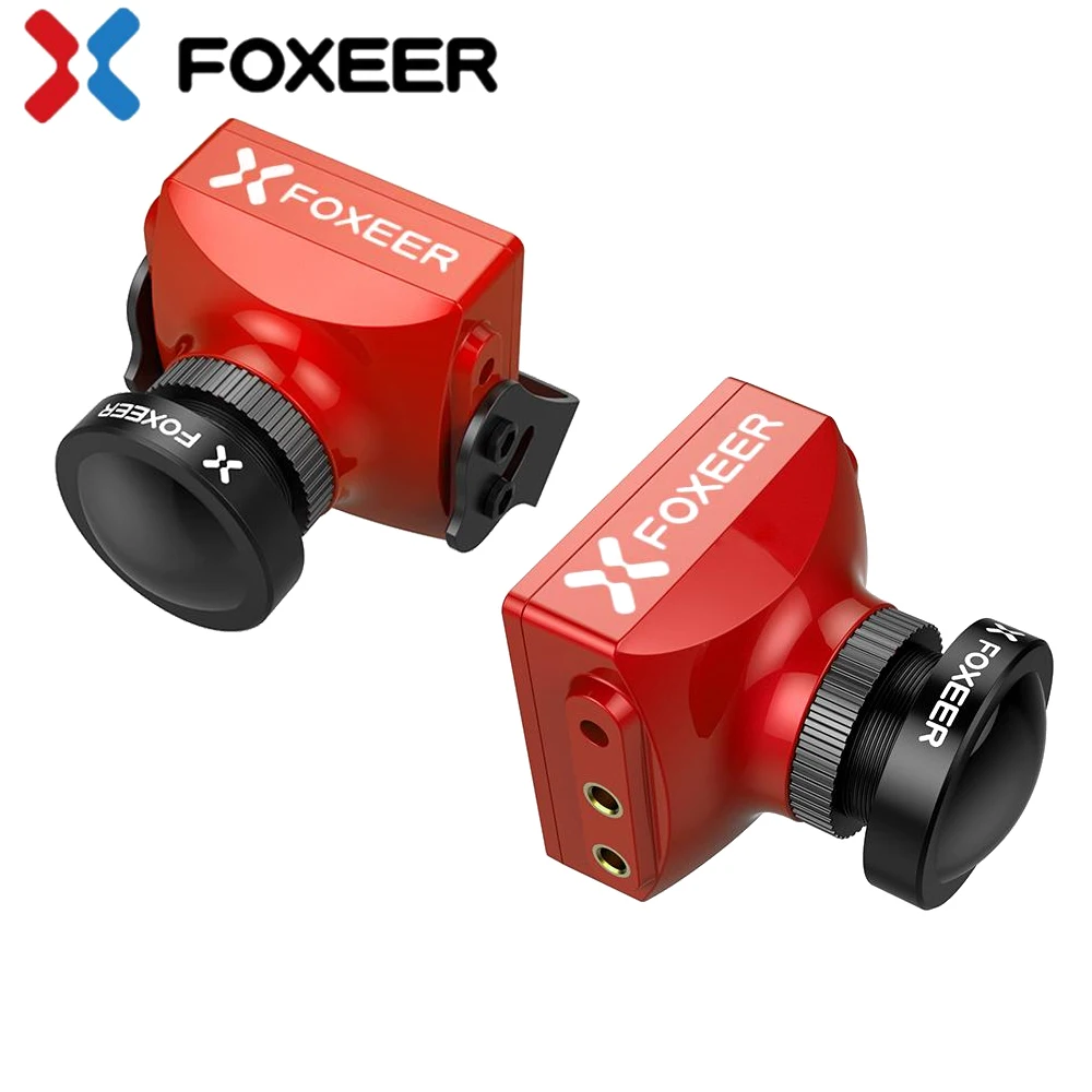 

Foxeer CAT Super Starlight FPV Camera 0.0001lux low latency Night Flight Camera FPV 16:9/4:3 PAL/NTSC Switchable 5~40V Support
