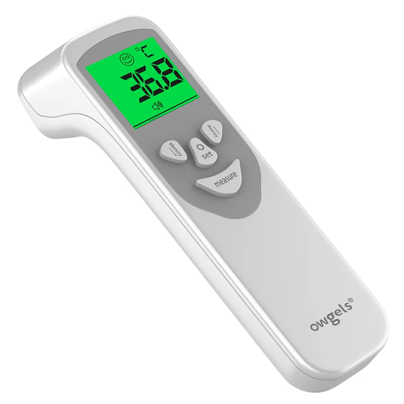 

Owgels Muti-Fuction Thermometer baby/Adult Digital Termomete Infrared Forehead body Non-Contact Temperature Measurement Device