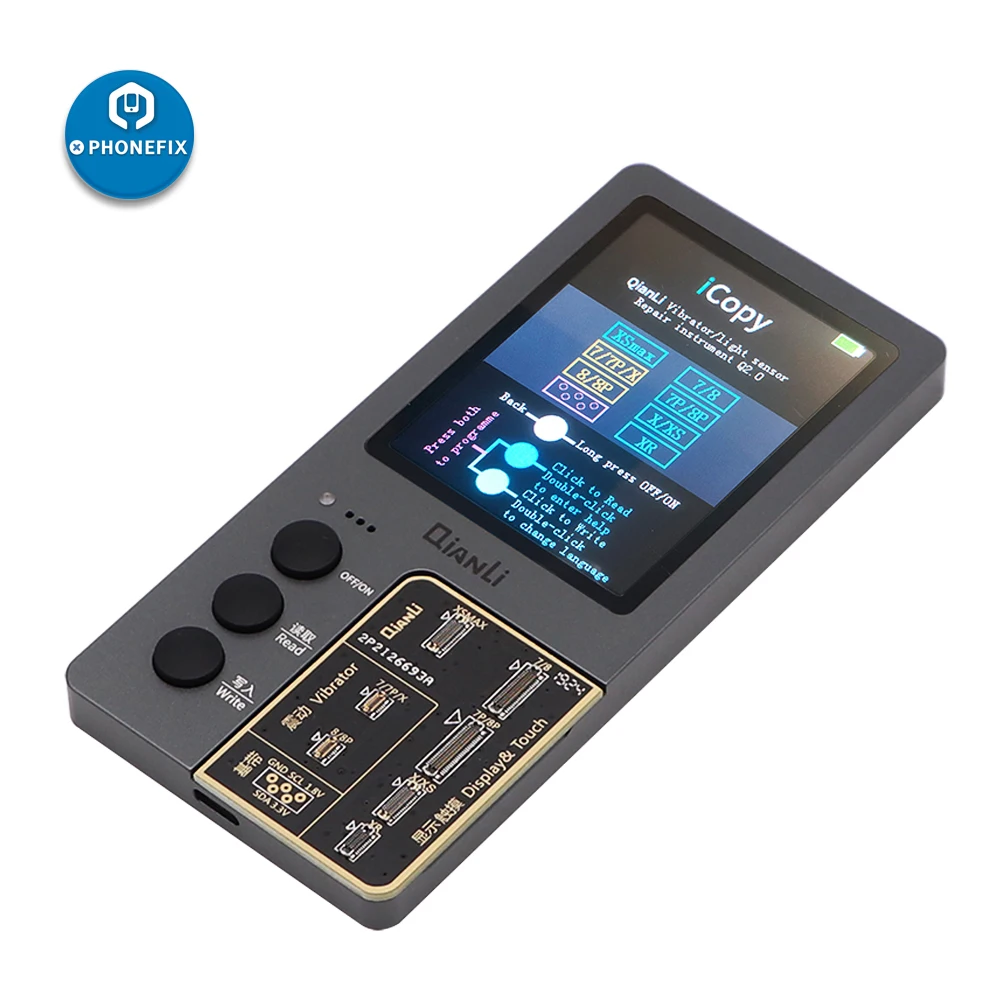 QianLi ToolPlus iCopy программист ЖК для iphone экран дисплей/сенсорный EPROM/вибратор чип восстановление данных инструмент