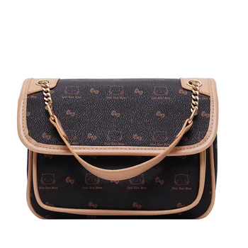 

Women's bag 2019 autumn new wave Korean version of the personality single shoulder Messenger bag fashion small square bag