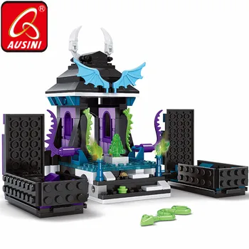 

AUSINI Zombie Wedding Building Blocks Toys for Boys Halloween Ghost Party Model Architecture Decoration Figures Bricks for Child