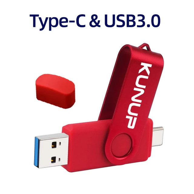 Clé USB 3.0 et usb-c 2 en 1, support à mémoire de 128 go, 256 go, 512 go,  livraison gratuite - AliExpress