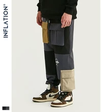 INFLATION, Мужские штаны для бега с карманом, на лодыжке, Мужские штаны для бега, 93376 Вт, Мужские штаны для бега, свободные, повседневные штаны