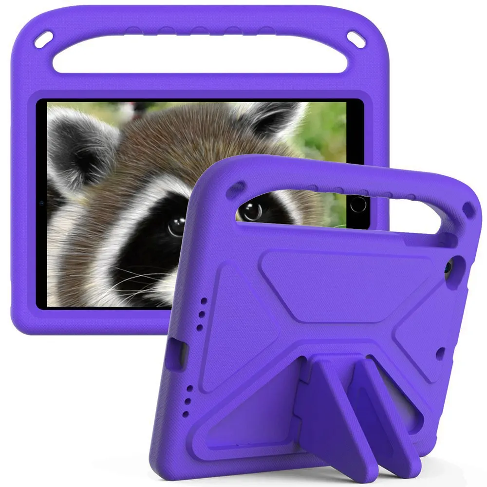 Durable Kids' Shockproof EVA Foam Tablet Case with Hand-held Stand
