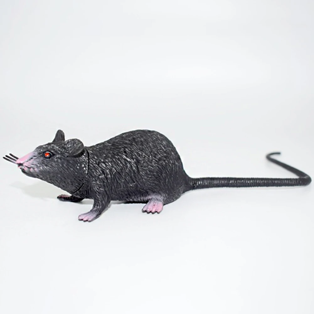 

22cm PVC Props Kids Toy Mouse For Cats Animal False Artificial Simulation Mice Pet Supplies Funny Playing Mini