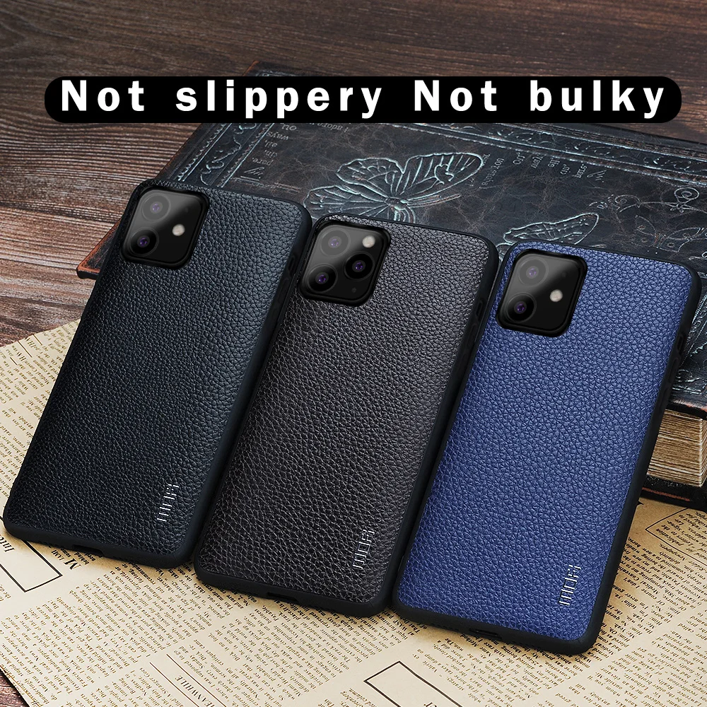 Чехол mofi для iPhone 11 pro чехол max задняя крышка из мягкой искусственной кожи Защитная