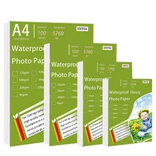 Glossy Paper Inkjet-Printer Photographer Waterproof A4 for Studio Color-Coated 4R 5R