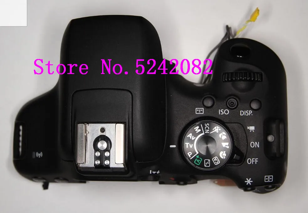 90% новая 750D верхняя крышка в сборе и кнопки для Canon 750D Открытая часть для ремонта зеркальной камеры