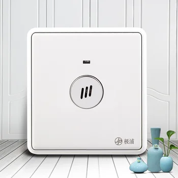 

86-Type Conceal Install Wall Sound and Light Control Corridor Intelligent Switch LED Light Two-Wire Panel
