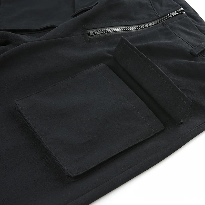 Новая уличная одежда Pantalones Mujer женские брюки-карго с несколькими карманами на молнии уличная мода Pantalon Femme Комбинезоны Брюки женские