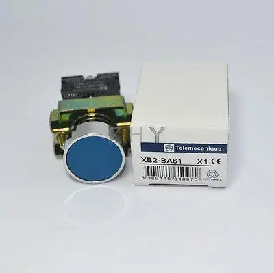 

5Pcs XB2BA61C 1NO Push button switch Telemecanique Schneider Electric