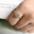 Kinel 18K Gold Циркон Ювелирные Наборы Обручальное Кольцо Ожерелье Серьги для Новобрачных Свадебные Украшения Подарок на День Святого Валентина для женщин