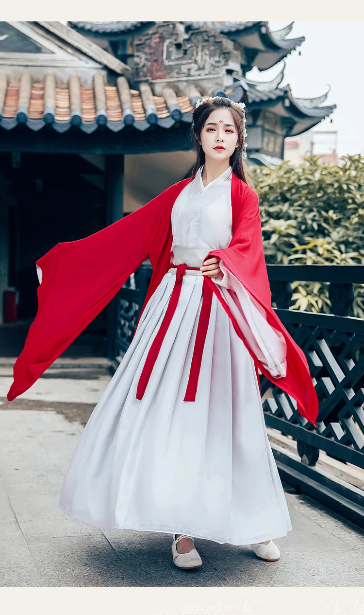 Традиционный китайский Hanfu костюмы женские классические древние представления танцевальная одежда династии Тан сказочные платья принцессы DL4141
