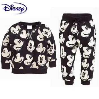 

Disney Mickey Cartoon Explosion Boys Set Summer Cotton Casual Two-Piece Set