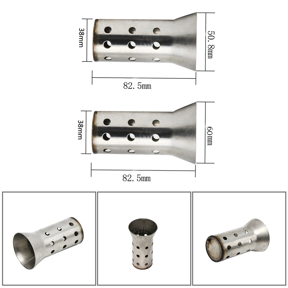 Alconstar-50,8 мм/60 мм мотоцикл выхлопной глушитель выхлопной трубы вставка Catalyst дБ убийца Шум Элиминатор трубы труба глушителя для Honda KTM