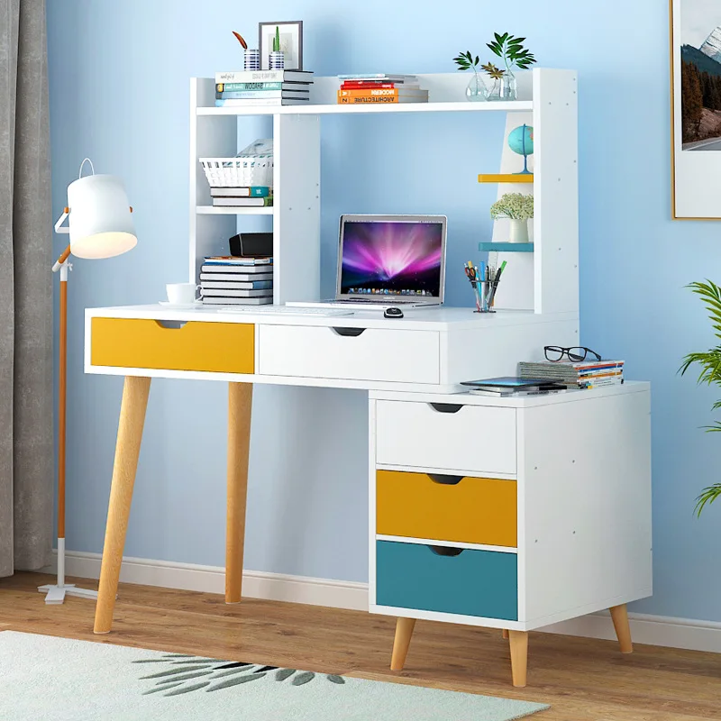 

Computer Table Scandinavian Minimalist Computer Desktop Table Bedroom Desk Office Table Simplicity Modern Writing Desk Plate
