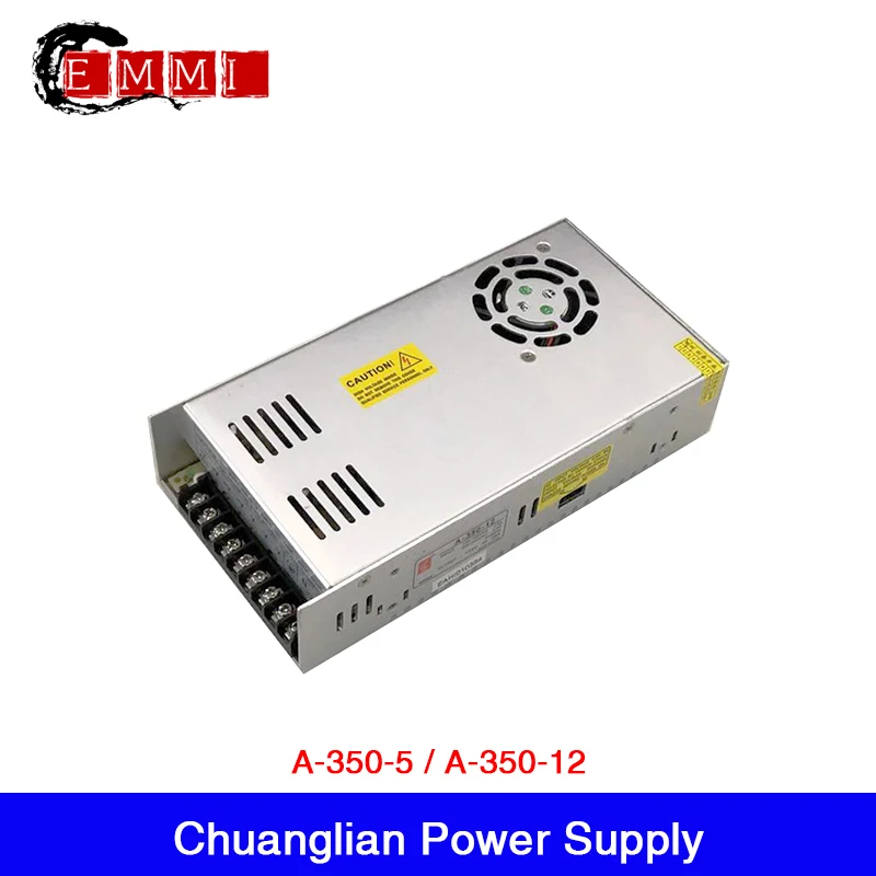 Промышленный источник питания AC 110 В/220 В до 12 29A 348 Вт/5 60A 300 Вт Chuanglian Светодиодный