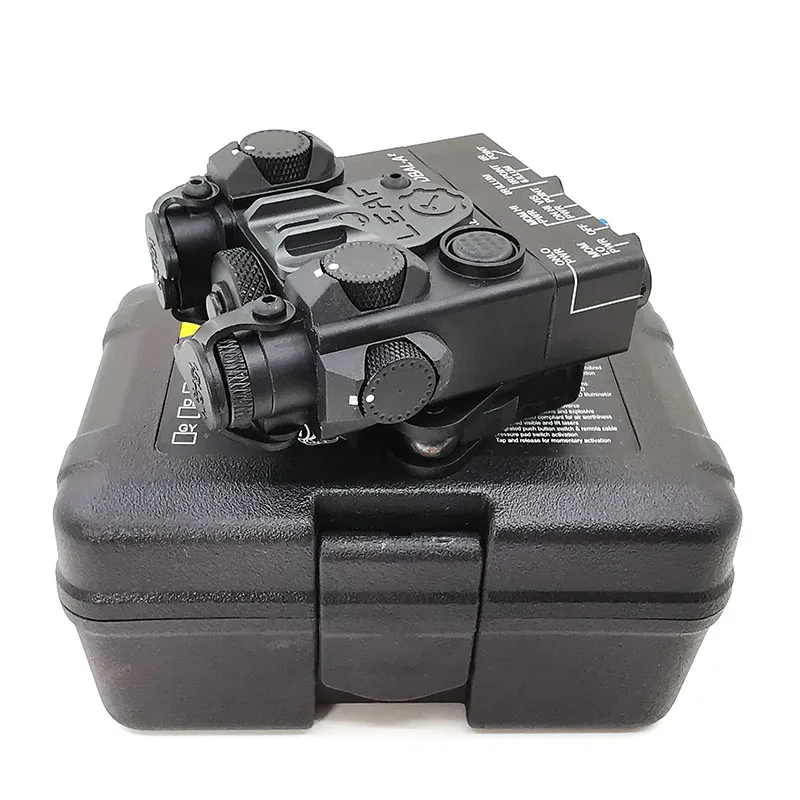 AN/PEQ-15A DBAL-A2 LED White Weapon Light + Red Laser Lenses Remote Switch Tactical Hunting Rifle Airsoft Battery Box image 6
