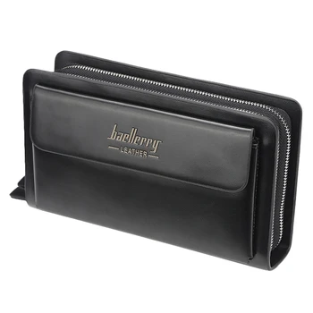 

Baellerry Men Wallets Large Capacity Business Men Wallets Cell Phone Pocket Pocket Wallet for Men