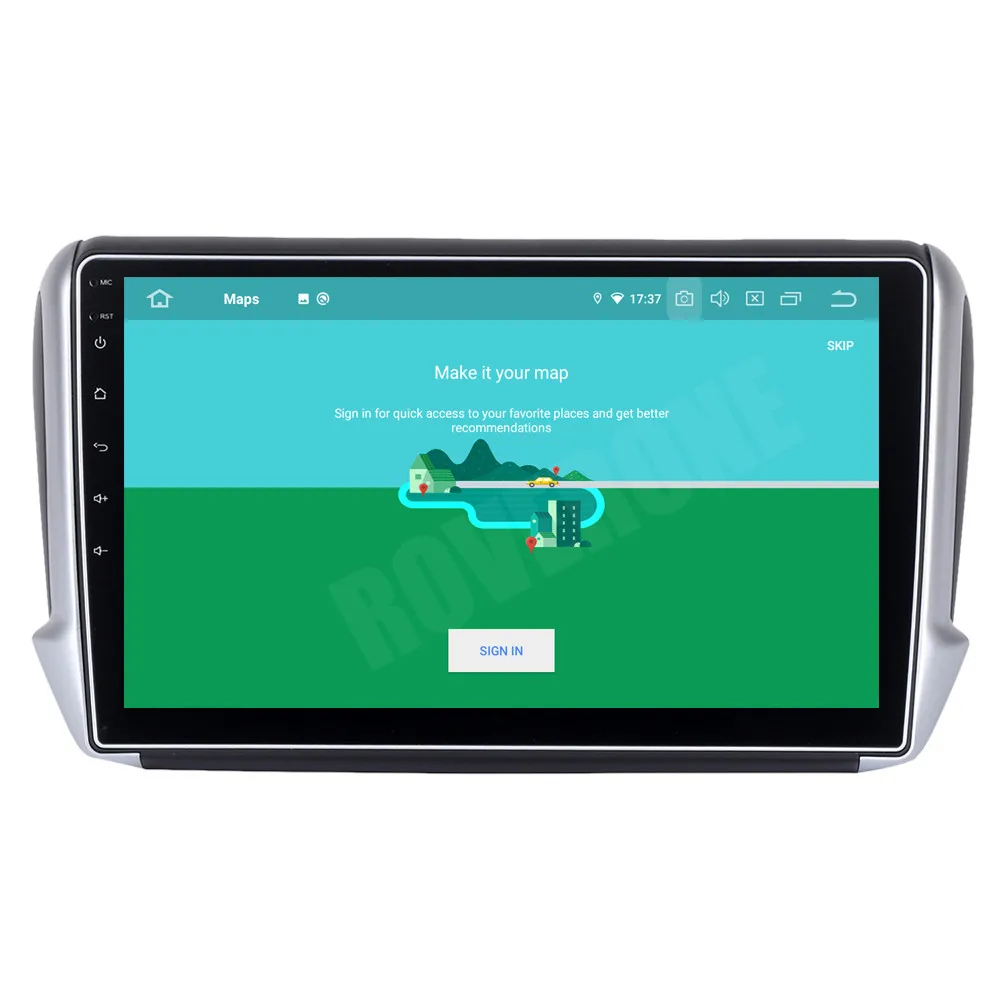Для Peugeot 208 2008 2014 2015 2016 2017 Android 10 Авторадио GPS автомобильное радио стерео медиа
