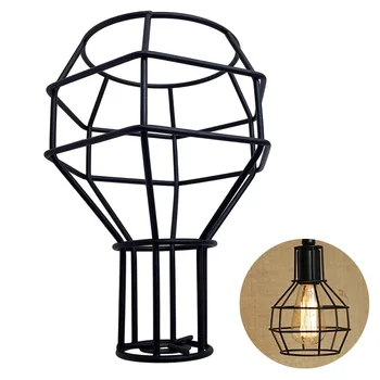 

Table Party Decor Home DIY Vintage Bedroom Lamp Shade Accessory Guard Cage Iron Pendant Retro Ceiling