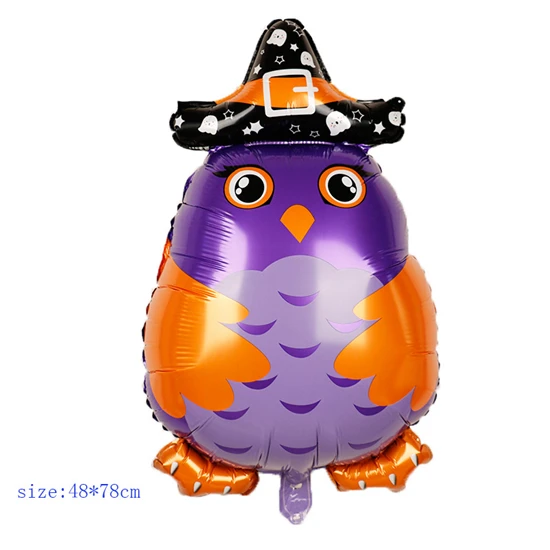 Owl Wizard balloons Золотая, серебряная маска для лица, Вечерние Маски для лица, карнавальные маски, принадлежности для вечеринки-девичника, Вечерние Маски для Хеллоуина - Цвет: Owl Wizard balloons