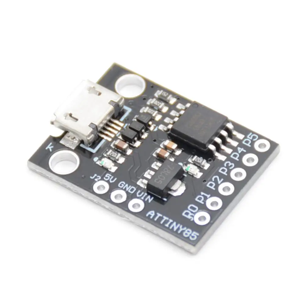 Макетная плата ATtiny ATtiny85 Micro USB 10 шт./лот модуль для микроконтроллера низкой