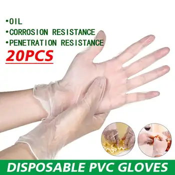 

20pcs/lot Disposable Gloves Latex Cleaning Food Gloves Universal Household Garden Cleaning Gloves Home Cleaning Rubber Drop Ship