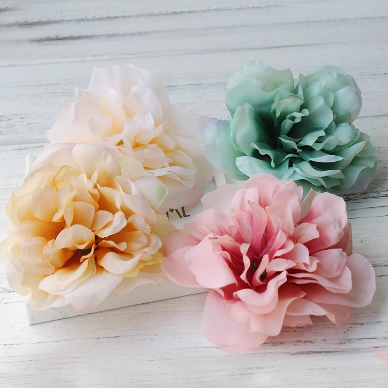 Artificial Flower Hair Clips. Wedding Party Woman Fabric Flower Hair fascinators. Floral Hair Clips Travel festival ornament janevini 2018 luxury artificial flowers boutonnieres wedding corsage with beaded bridesmaid groom boutonniere for wedding party