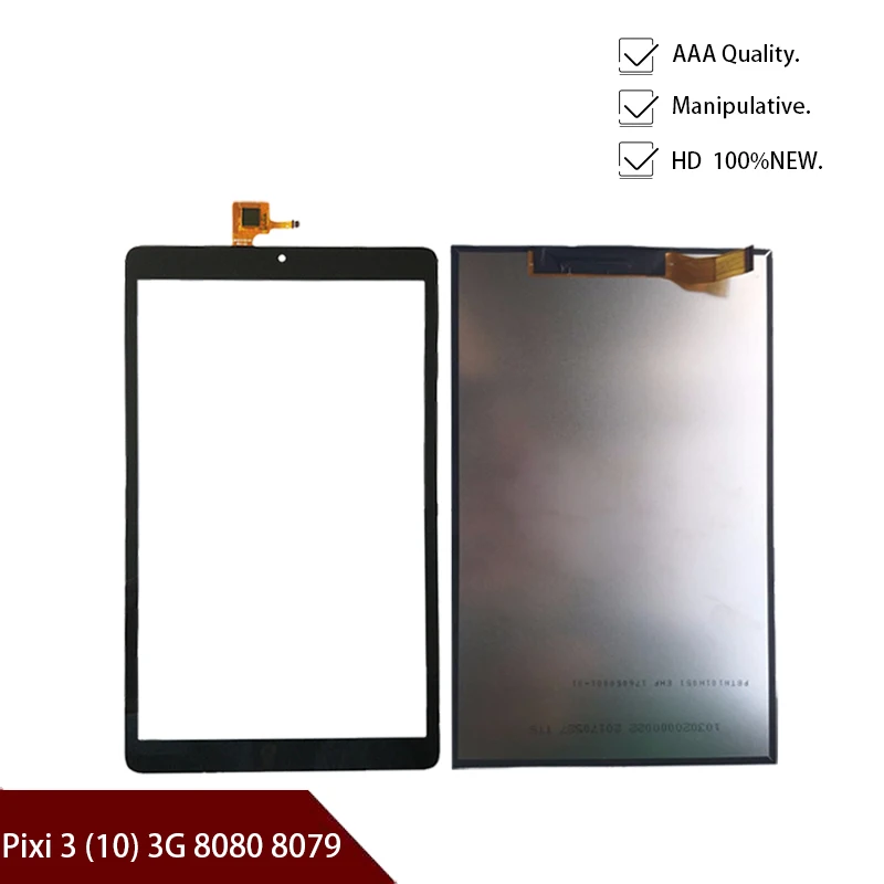 New 10.1'' For Alcatel Pixi 3 (10) 3g 8080 8079 Capacitive
