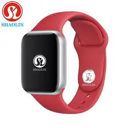 Для мужчин и женщин Bluetooth Смарт-часы серии 4 1:1 SmartWatch 42 мм для apple Watch iOS Android samsung телефон сердечного ритма ЭКГ-Шагомер