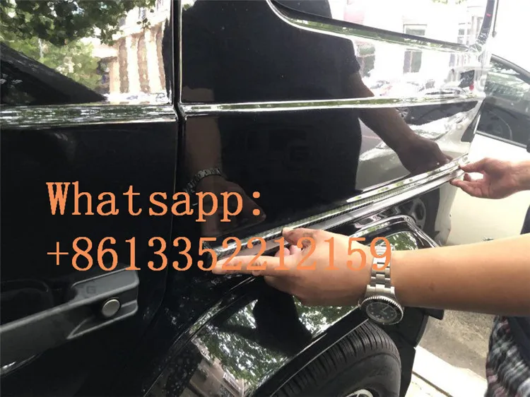 G class w464 G500 g63 g65 carbon fiber side molding trim kit cover fit for W464 side molding trim kit cover (13)