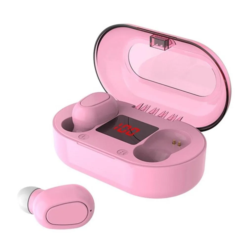 

TWS Mini Bluetooth 5.0 Eaphones With Charging Case Wireless Earphone IPX7 Waterproof Earbuds Sport 9D Stereo Touch Control