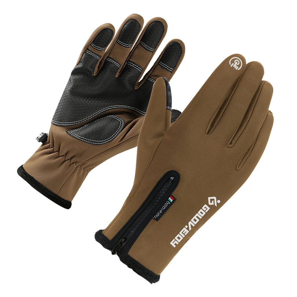 Nylon Windproof Fishing Hunting Cycling Gloves Winter Warm Gloves Hunting Gloves