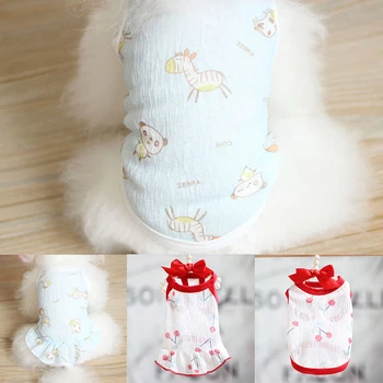 

Dog Shirt Couple Clothing Dog Dress Pet Vest Pet Dress Cute Puppy Dog Accessory Cat T-shirt Dog Clothes