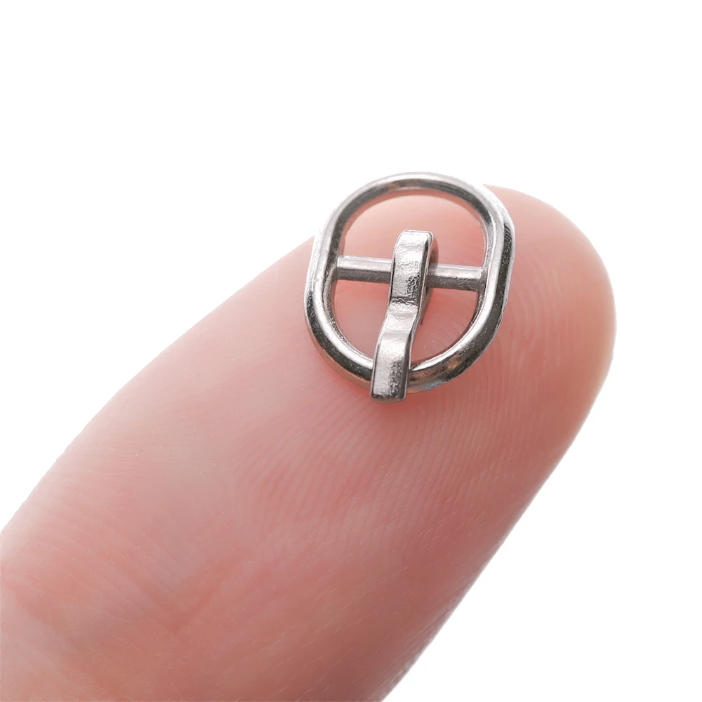 Mini Tri Glide Belt Buckles for Doll Bags Clothing Accessories