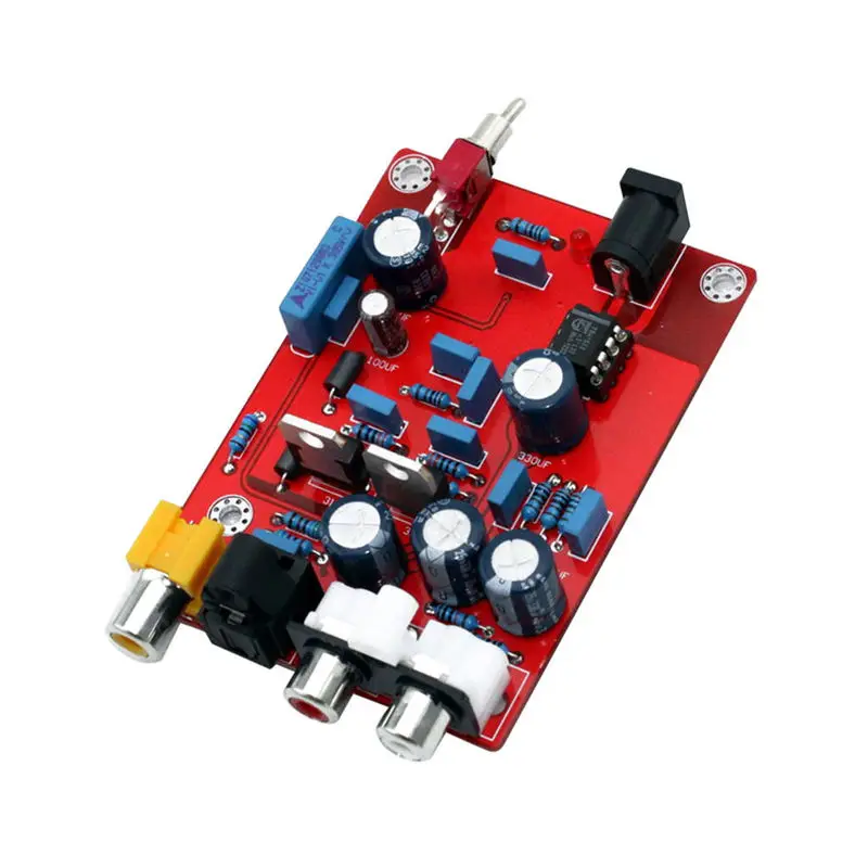 Hifi Tda1543 + Cs8412 Dac аудио декодер плата Op Amp декодирование декодирования модуль схемы