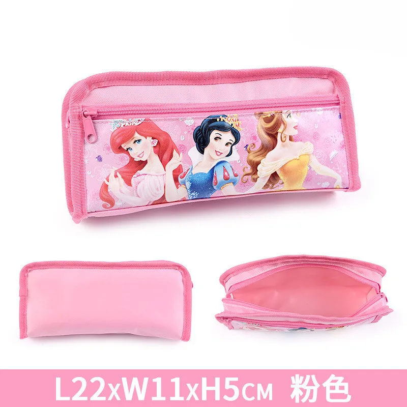Disney Канцтовары для учащихся, Карандаш сумка Микки Минни Человек-паук Капитан Америка Замороженные Софии школьные принадлежности симпатичный футляр для карандашей - Цвет: D