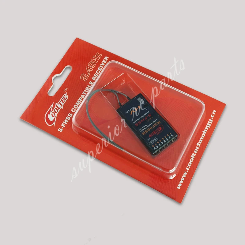 Cooltech RSF08SB 8ch Futaba S FHSS S.BUS совместимый приемник для 10J 8J 6K 6J 14sg 18MZ WC 18SZ Frsky Delta 8 RC
