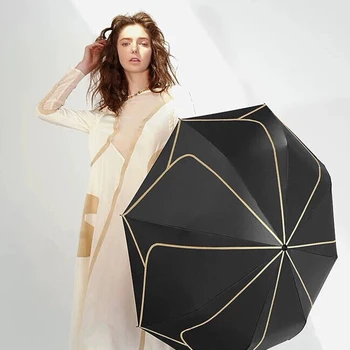 

Flowers Umbrella Rain Women Windproof Ultralight Sun Rain Automatic Folding Umbrellas Lady Umbrella paraso