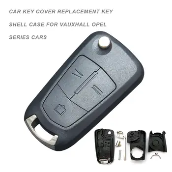 

Car Key Cover Replacement Key Shell Case 3 Button Remote Key Fob Case For Vauxhall Opel Series Cars For Vauxhall/Opel CORSA C D
