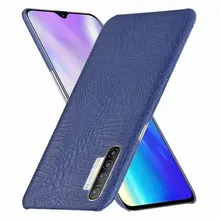 Чехол Realme X2 из искусственной кожи роскошный жесткий пластиковый