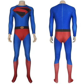 

Legends of Tomorrow Season 5 Superman Cosplay Costume Adult Male Men Boy Halloween Carnival Jumpsuit
