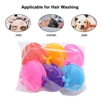 

12 pcs/set A Scalp Massager Shampoo Brush Massage Hair Brush Floriated Shower Comb For Deep Cleaning Hair Salon Beard Tool