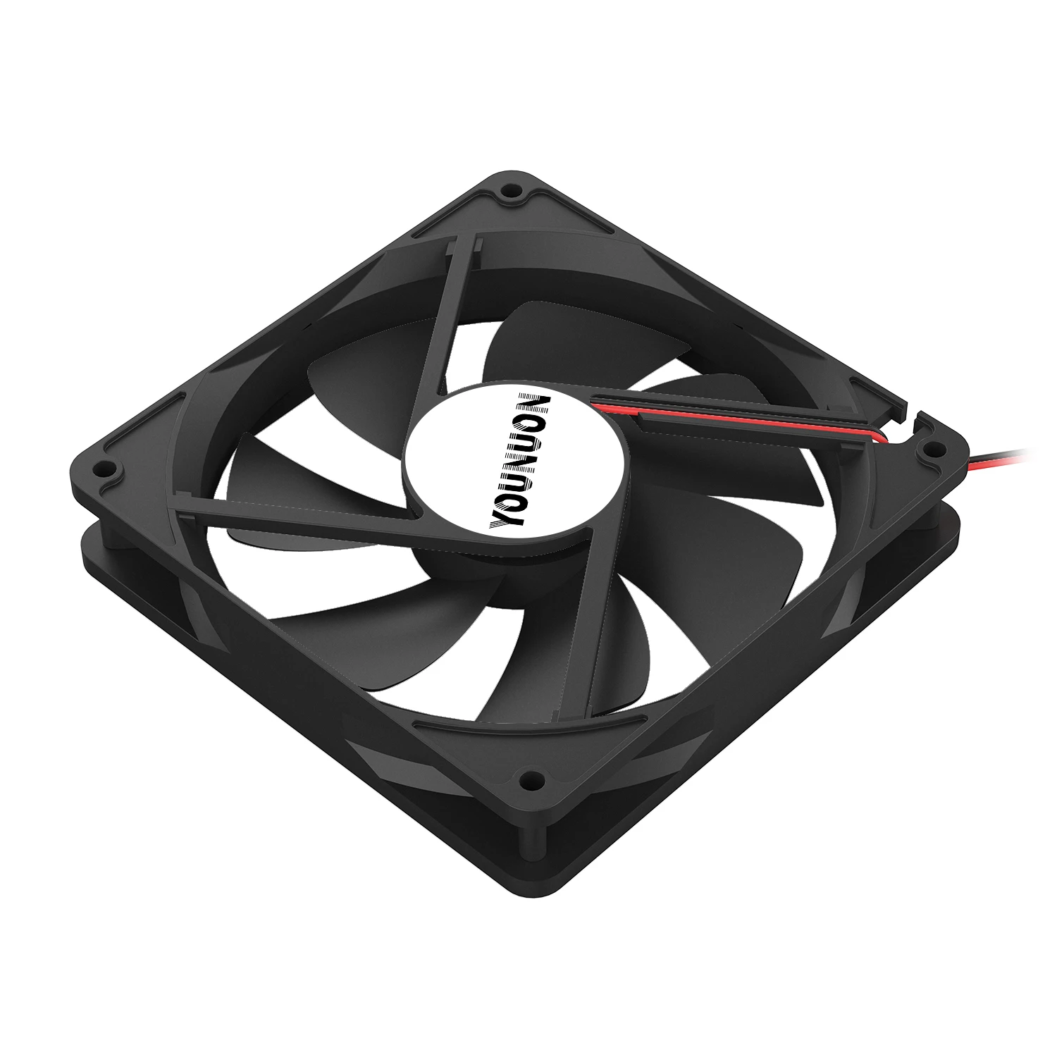 Caixa do Computador Ventilador de Refrigeração Bola Duplo Ventilador Cooler Servidor Btc pc Ventilador de Refrigeração 120x120x25 mm dc 5v 12v 24v 48v 12 Centímetros 120 Milímetros - Imagem 3