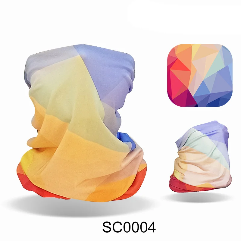 2021Multifunctional Cycling Outdoor Sport Magic Scarf Men Women Camping Hiking Scarves Sun Protection Bandana Neck Gaiters scarf